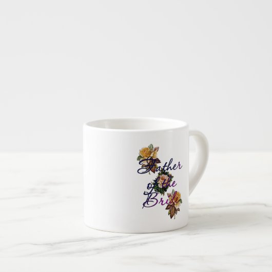 Bruidstaart Boeket Espresso Kop (Voorkant rechts)