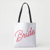 Bruidstas Tote Bag (Voorkant)