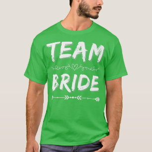Bruidsteam Bruiloft Bruidsfeest Trouwfeest Squad T-shirt