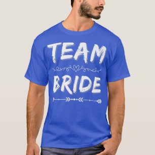 Bruidsteam Bruiloft Bruidsfeest Trouwfeest Squad T-shirt
