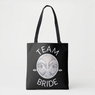 Bruidsteam Dolfijn Stijl Dames Tote Bag