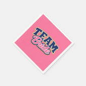 Bruidsteam Trouwfeest Servet (Hoek)