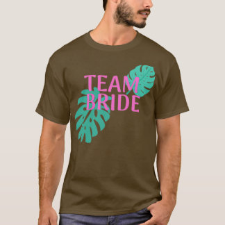 Bruidsteam Trouwfeest T-shirt