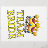 Bruidsteam trouwkroon briefhoofd (Voorkant)