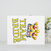 Bruidsteam trouwkroon briefhoofd (Staand voorkant)