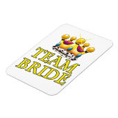 Bruidsteam trouwkroon magneet (Linkerzijde)