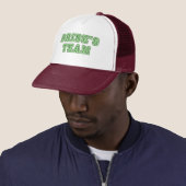 Bruidsteam - Universiteitstekst Trucker Pet (In situ)