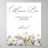 Bruidsthee Mimosa Bar Vrijgezellenfeest Poster (Voorkant)