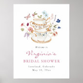 Bruidsthee Welkom Poster (Voorkant)