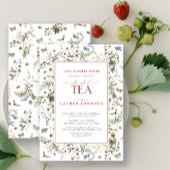 bruidsthee Wildflower Love is bessenzoet Kaart