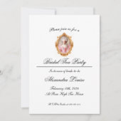 Bruidstheepartij Marie Antoinette Barok Rococo Kaart (Voorkant)