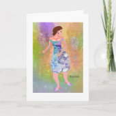 Bruidstijd LeeMarie's creatieve Ontwerp Kaart (Voorkant)