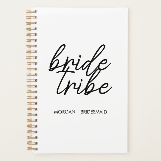 bruidstribe | Bachelorette Bruidsmeisje Modern Planner (Voorkant)