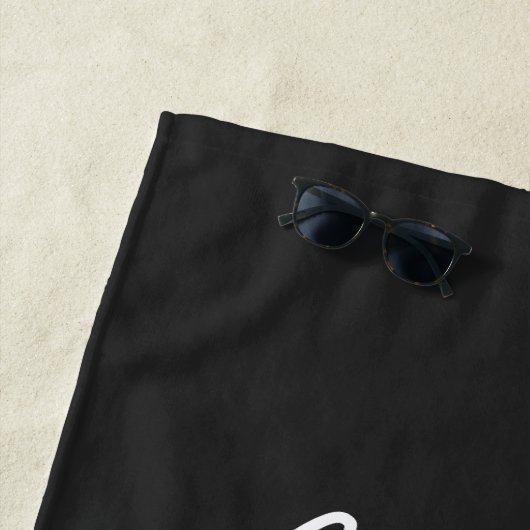 bruidstribe | Bachelorette Bruidsmeisje Modern Strandlaken (In situ)