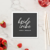 bruidstribe | Moderne bruidsmeisje Bachelorette Servet (Insitu)