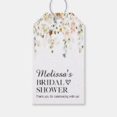 Bruidsuitnodiging Tuin Bruiloft Favoriet Cadeautag Cadeaulabel (Voorkant)