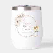 Bruidsuitnodiging Wijn Tumbler (Voorkant)