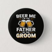 Bruidsvaders drinkteam ronde button 5,7 cm (Voorkant)