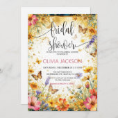 Bruidsvlinders Zomer Btidal Shower Kaart (Voorkant / Achterkant)