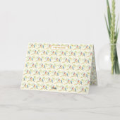 Bruidsvluchten Huwelijk Bedankkaart (Achterkant)