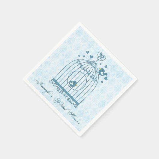 bruidsvogelkooi servet (Hoek)