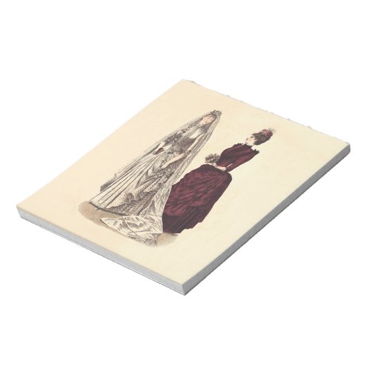 bruidsvrouwen notitieblok (Linkerzijde)