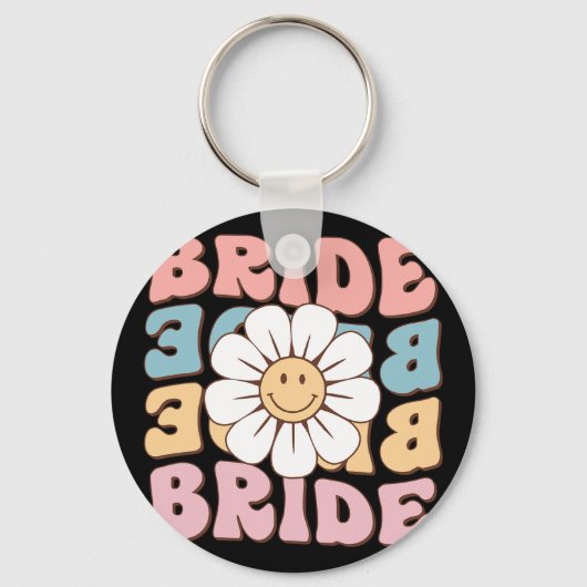 Bruidsvrouwen Shirts Bruid Bruiloft Bachelorette F Sleutelhanger (Voorkant)