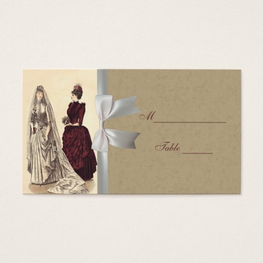  bruidsvrouwen visitekaartjes (Voorkant)