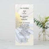 Bruidswinkel Daisy Schaduw en Licht Programmakaart (Staand voorkant)