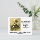 bruikbaarheid van een opiniematerieelcitaat briefkaart (Staand voorkant)