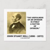 bruikbaarheid van een opiniematerieelcitaat briefkaart (Voorkant)