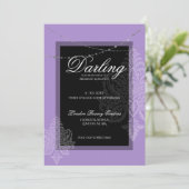 Bruilocht brunch met de bruid kaart (Staand voorkant)