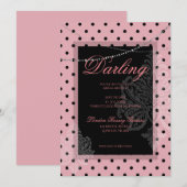 Bruilocht brunch met de bruid   kaart (Voorkant / Achterkant)