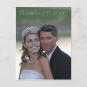 bruiloft, 17 november 2006 briefkaart (Voorkant)