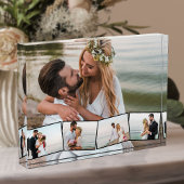 Bruiloft 5 fotocollage zigzag fotostrip fotoblokken