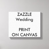 Bruiloft Aangepaste 10 "x 8" Verpakte Canvas Print (Voorkant)