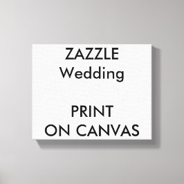 Bruiloft Aangepaste 10 "x 8" Verpakte Canvas Print