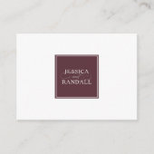 Bruiloft accommodaties en details Informatie Informatiekaartje (Voorkant)