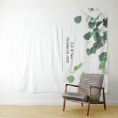 Bruiloft achtergrond, foto prop, fotocabine, blade wandkleed (In Situ (horizontaal))