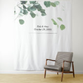 Bruiloft achtergrond, foto prop, fotocabine, blade wandkleed (In situ)