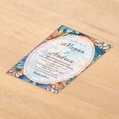 BRUILOFT Acryl Uitnodigingen (Laagn)