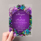 BRUILOFT Acryl Uitnodigingen (Insitu (Draagbaar))