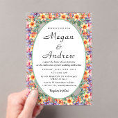 BRUILOFT Acryl Uitnodigingen (Insitu (Draagbaar))