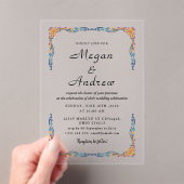 BRUILOFT Acryl Uitnodigingen (Insitu (Draagbaar))