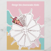 Bruiloft Activiteiten Kleur & Design Flyer (Voorkant)