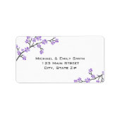 Bruiloft Adresetiketten Etiket (Voorkant)