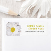 Bruiloft adreslabel - Daisy Etiket (Insitu)