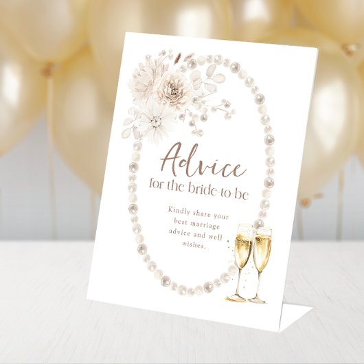 Bruiloft Advice Bord Reclamebord Met Voetstuk