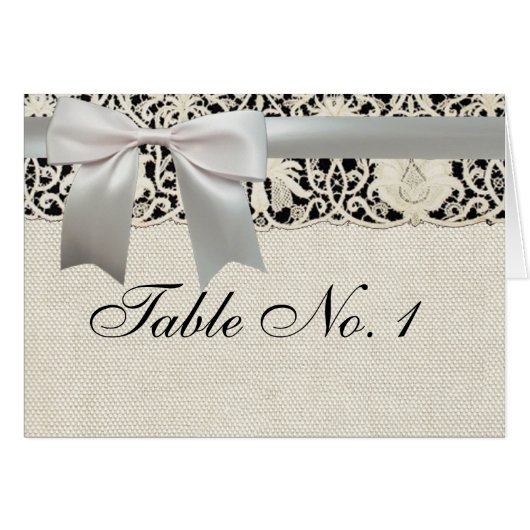 Bruiloft Antiek Kant Linnen Wit Classic  (Voorkant Horizontaal)