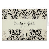 Bruiloft Antiek Kant Linnen Wit Classic  (Voorkant Horizontaal)